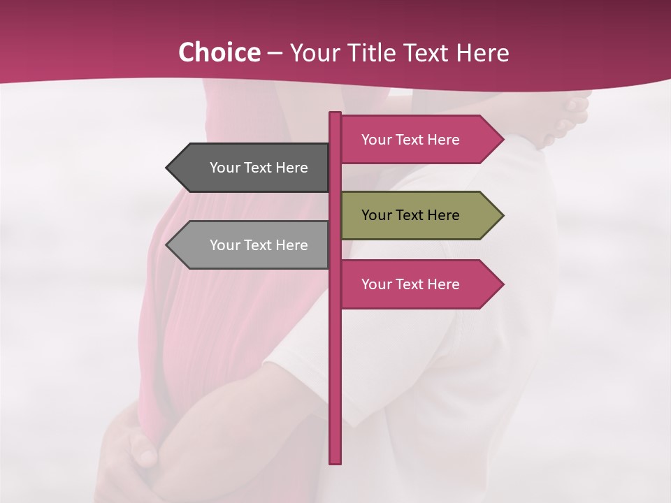People Kissing Feeling PowerPoint Template