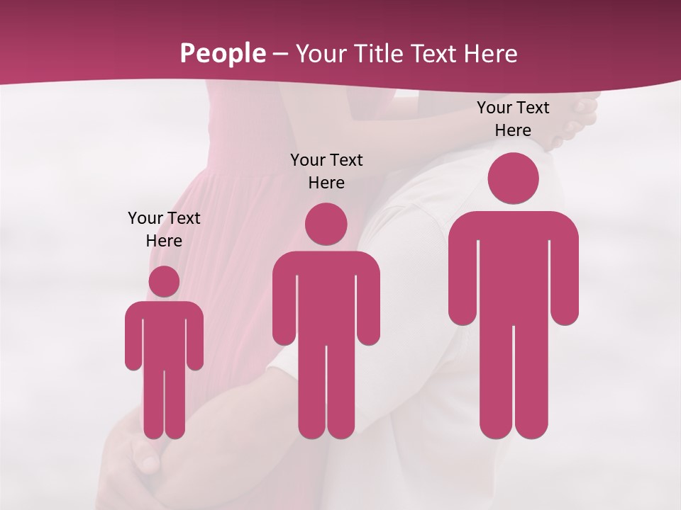 People Kissing Feeling PowerPoint Template