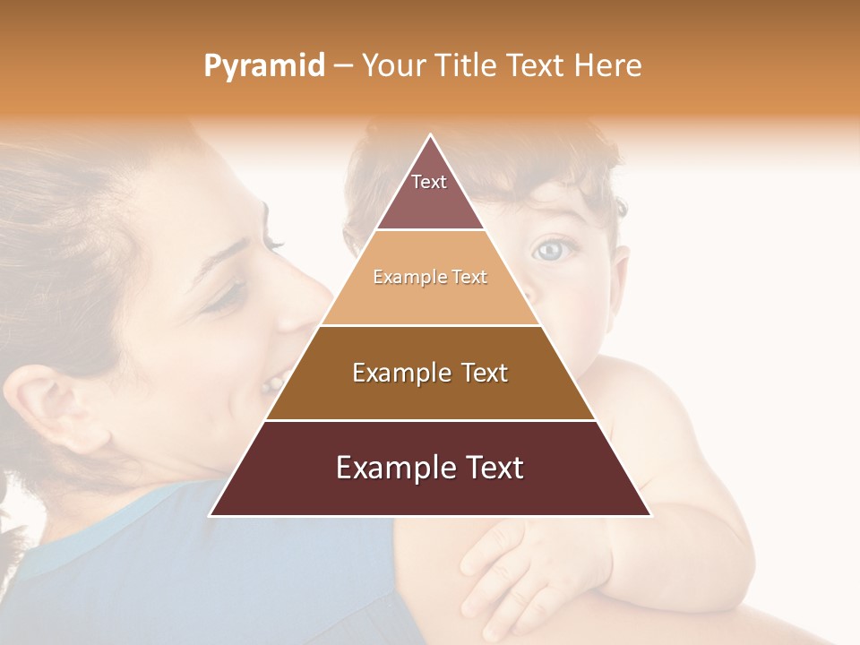 Caucasian Looking Space PowerPoint Template