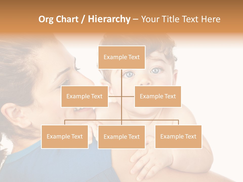 Caucasian Looking Space PowerPoint Template