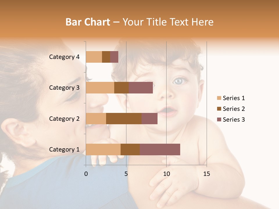 Caucasian Looking Space PowerPoint Template