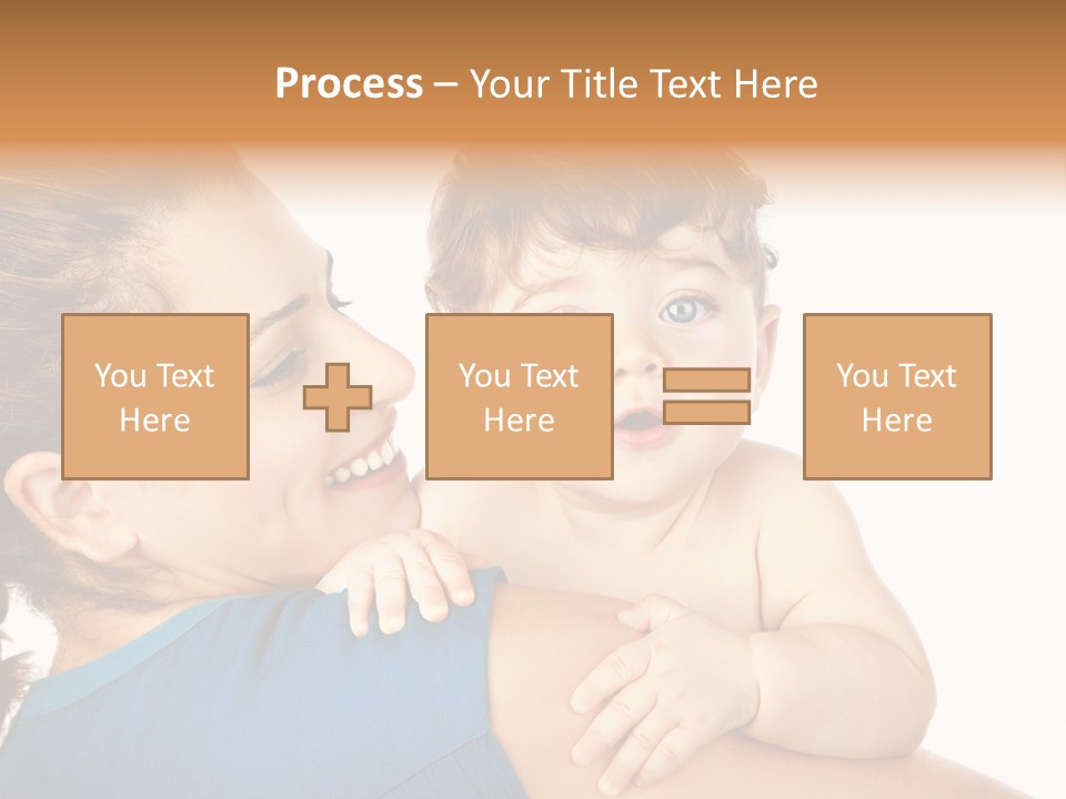 Caucasian Looking Space PowerPoint Template