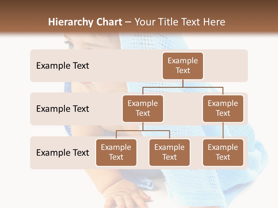 Sitting Child Girl PowerPoint Template