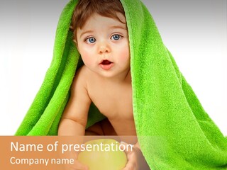 Happy Apple Male PowerPoint Template