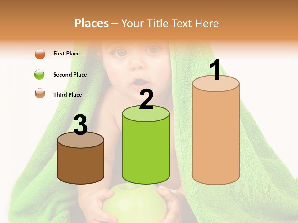 Happy Apple Male PowerPoint Template