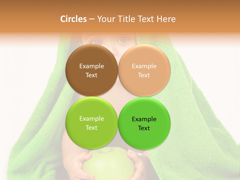 Happy Apple Male PowerPoint Template