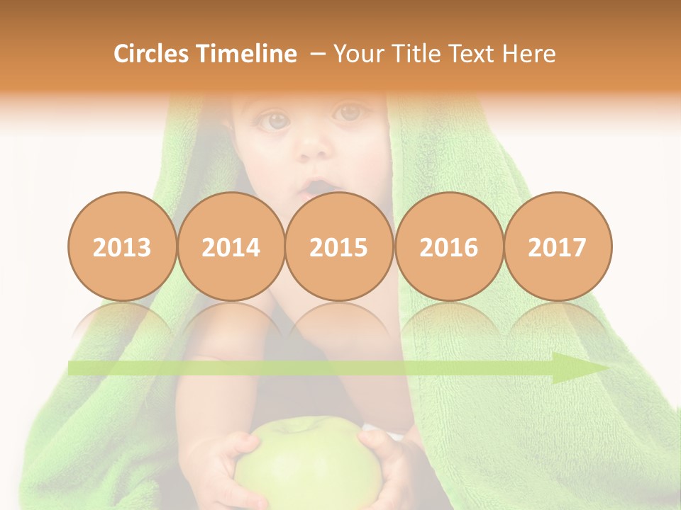 Happy Apple Male PowerPoint Template