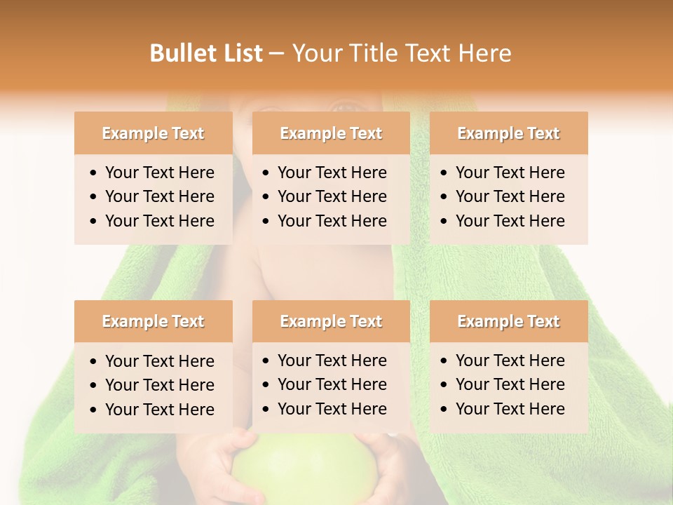Happy Apple Male PowerPoint Template