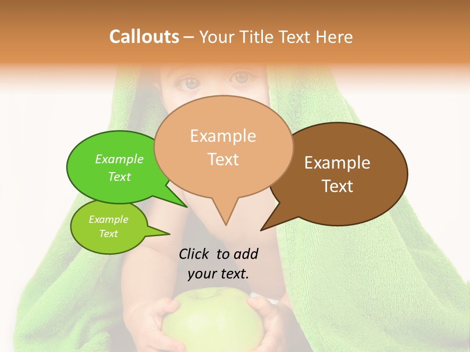 Happy Apple Male PowerPoint Template