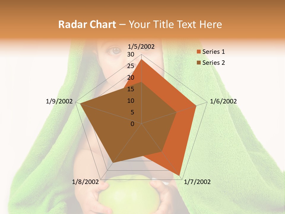 Happy Apple Male PowerPoint Template
