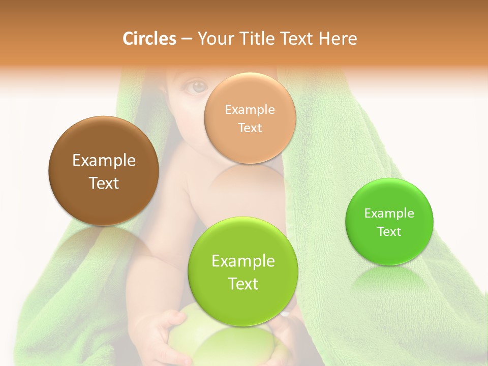 Happy Apple Male PowerPoint Template