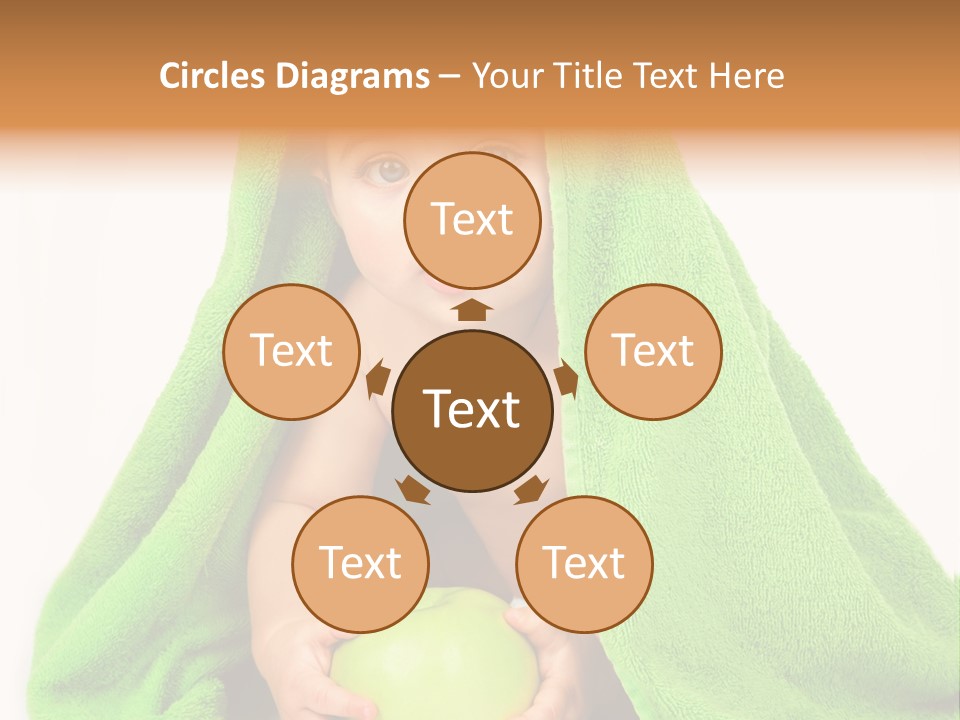 Happy Apple Male PowerPoint Template