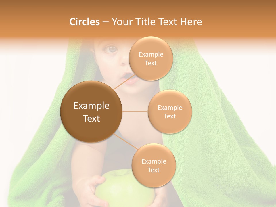 Happy Apple Male PowerPoint Template