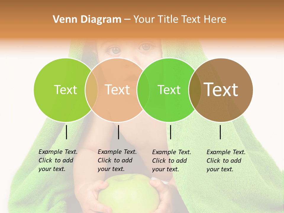 Happy Apple Male PowerPoint Template