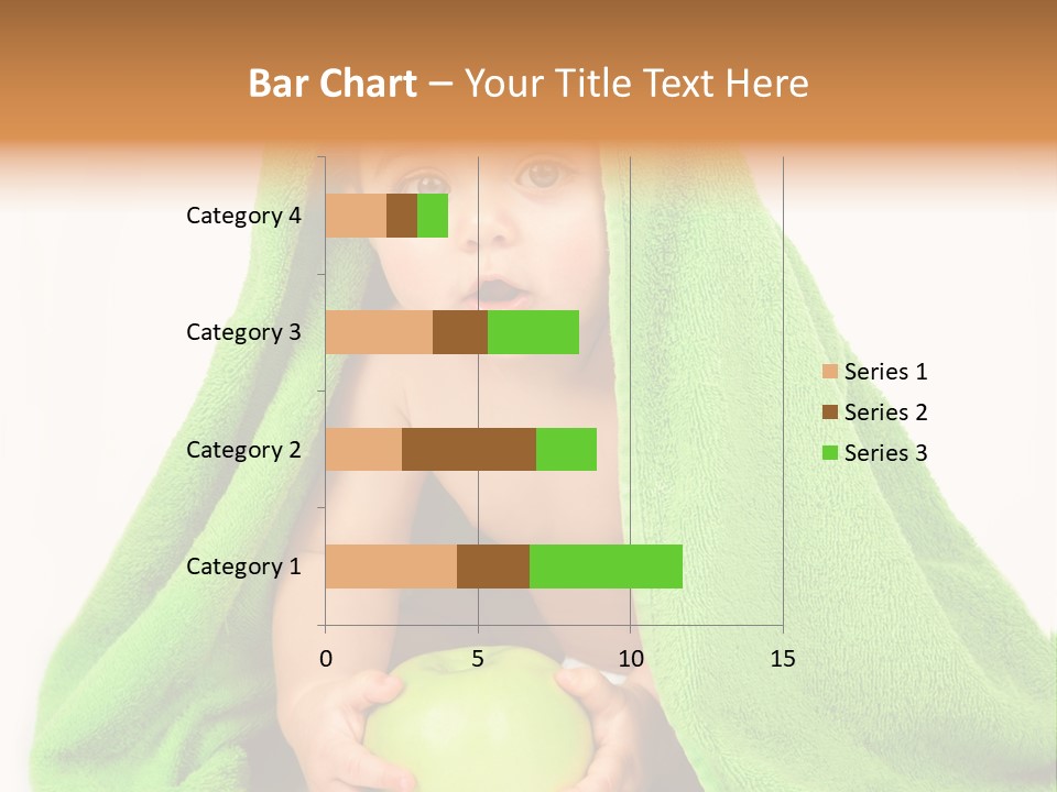Happy Apple Male PowerPoint Template