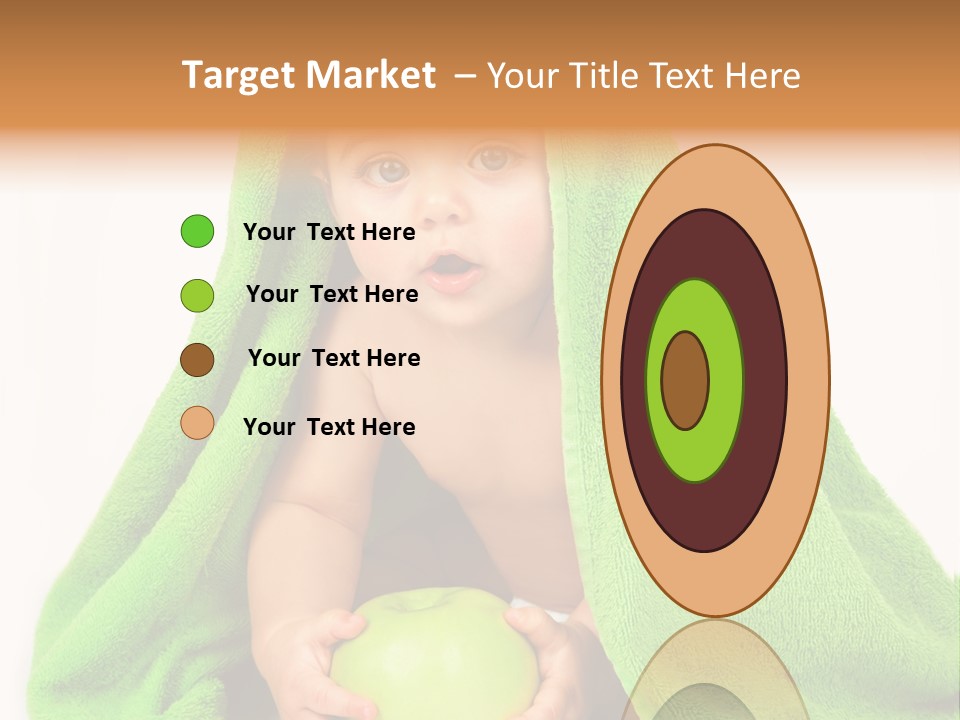 Happy Apple Male PowerPoint Template