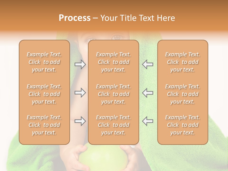 Happy Apple Male PowerPoint Template