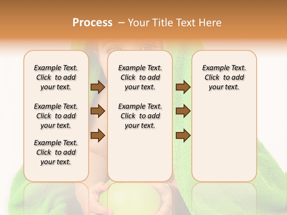 Happy Apple Male PowerPoint Template