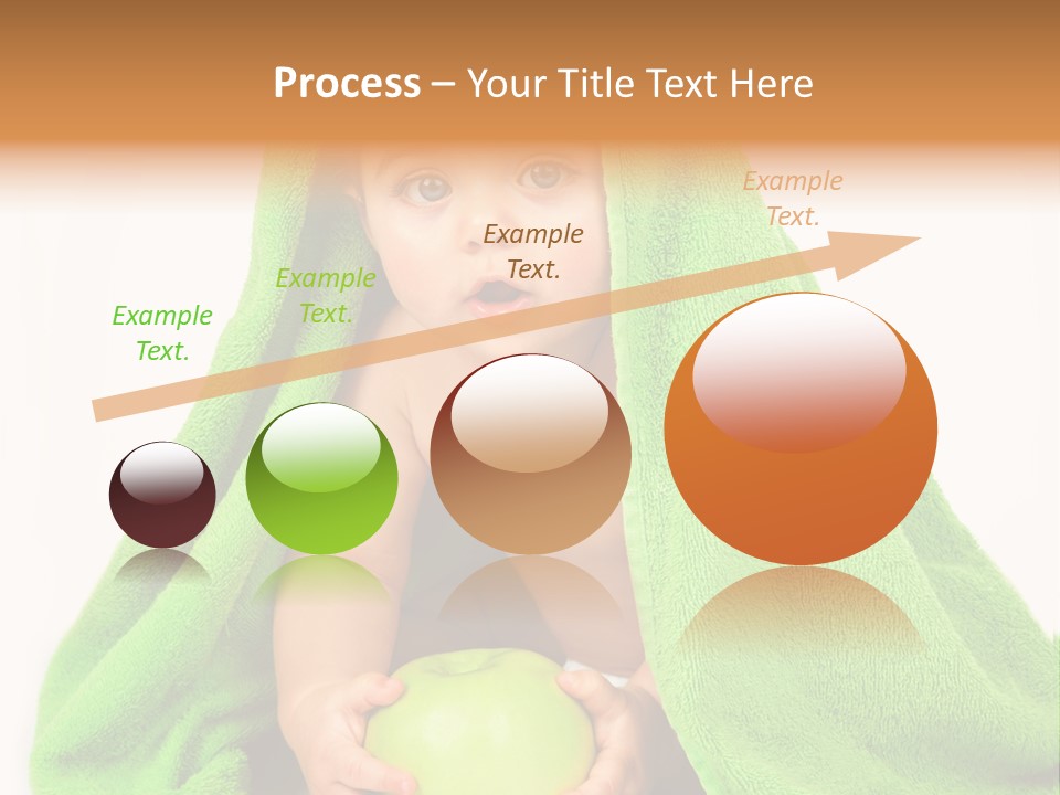 Happy Apple Male PowerPoint Template