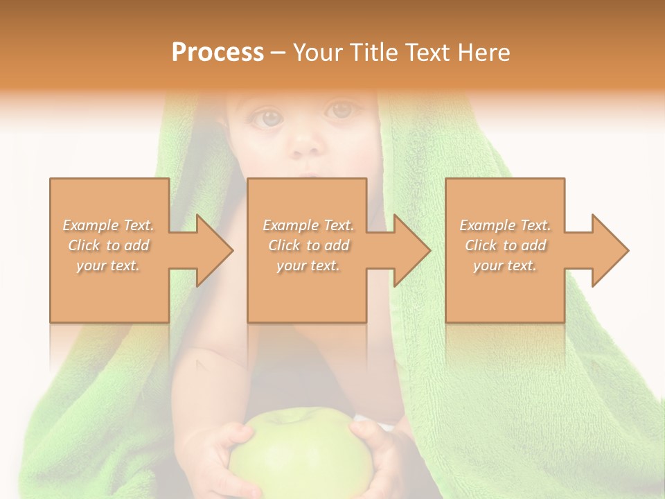 Happy Apple Male PowerPoint Template