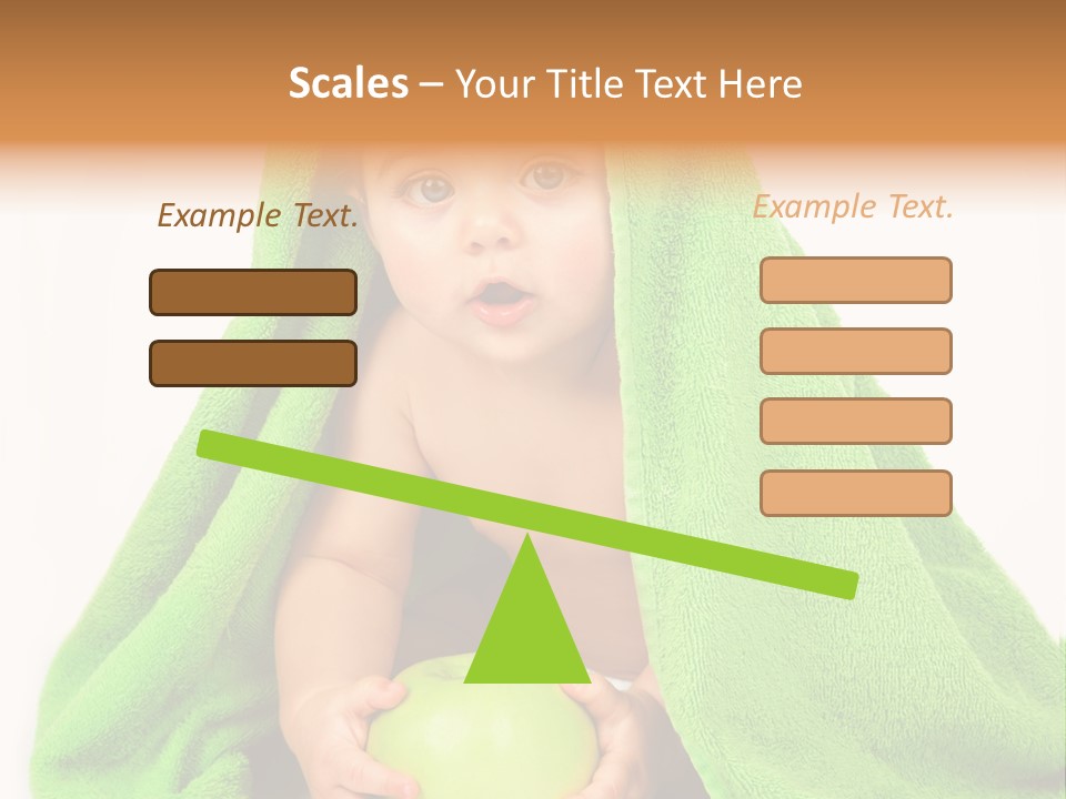 Happy Apple Male PowerPoint Template