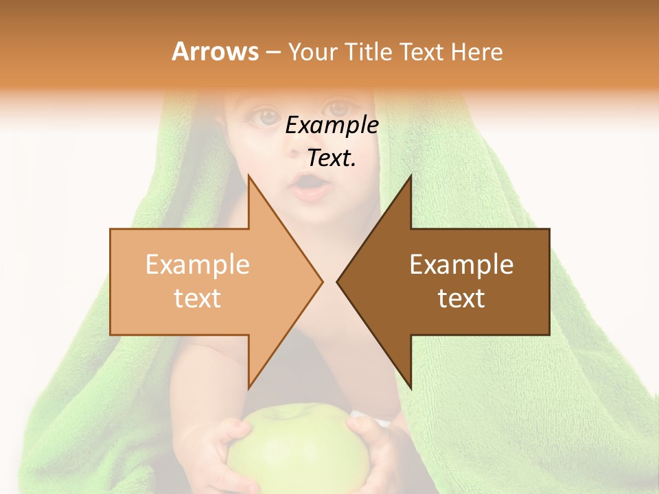 Happy Apple Male PowerPoint Template