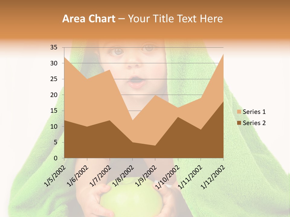 Happy Apple Male PowerPoint Template