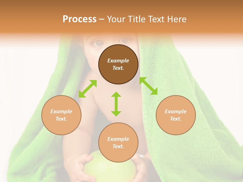 Happy Apple Male PowerPoint Template