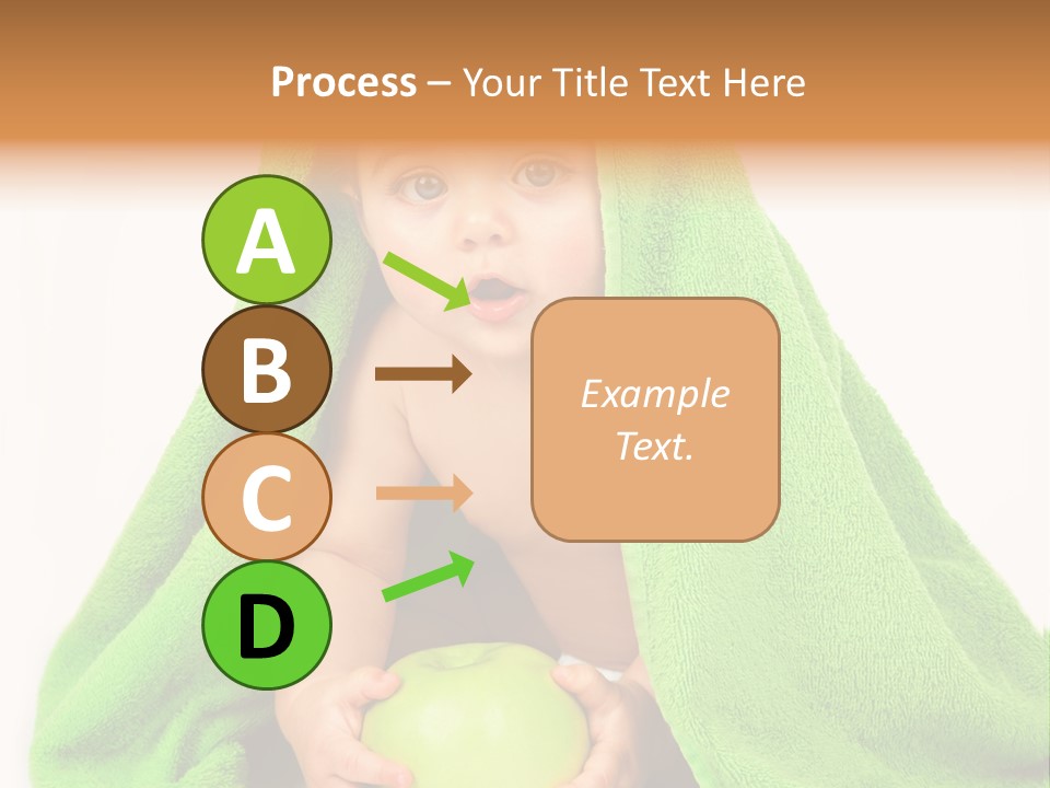 Happy Apple Male PowerPoint Template