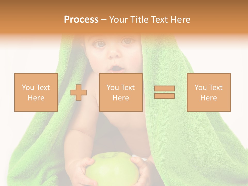 Happy Apple Male PowerPoint Template