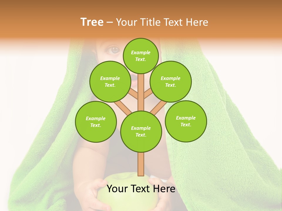 Happy Apple Male PowerPoint Template