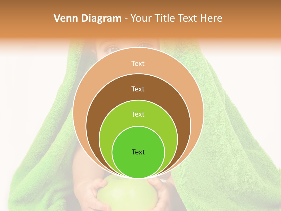 Happy Apple Male PowerPoint Template