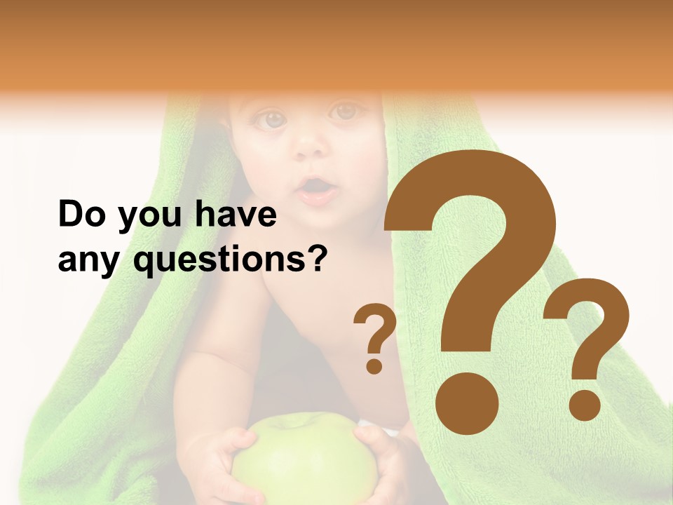 Happy Apple Male PowerPoint Template