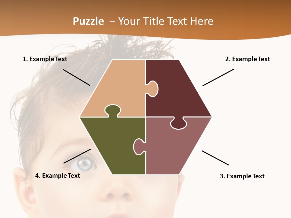 Expression Boy Beautiful PowerPoint Template