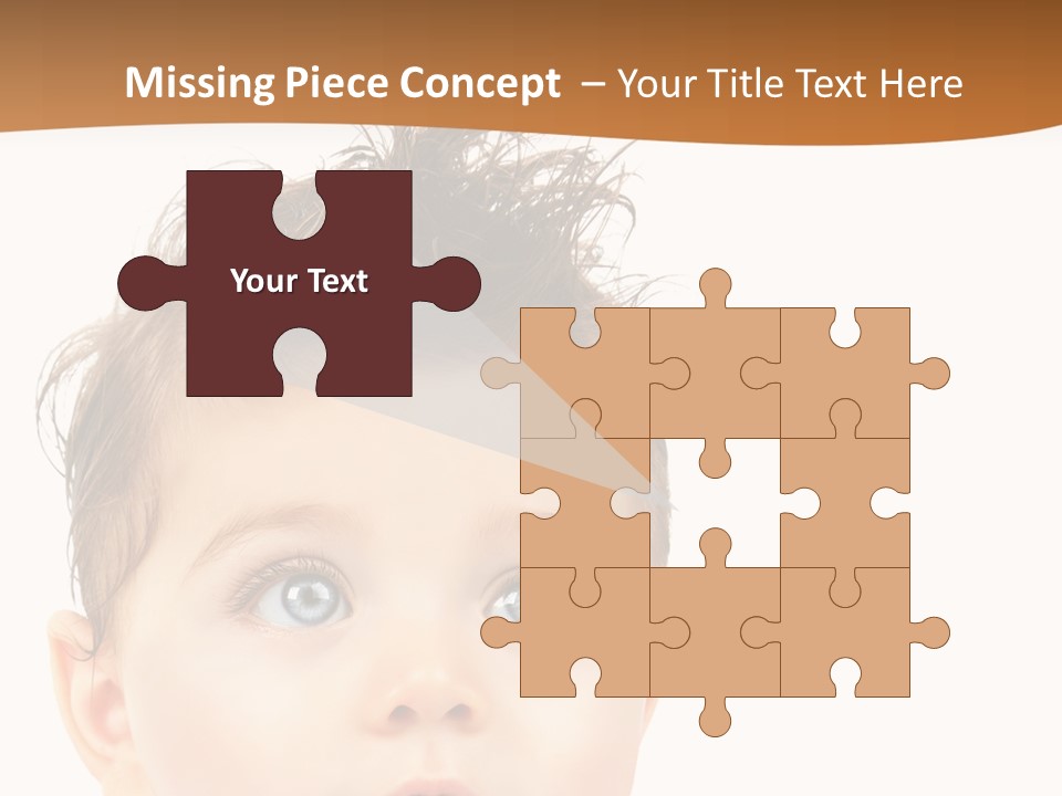 Expression Boy Beautiful PowerPoint Template