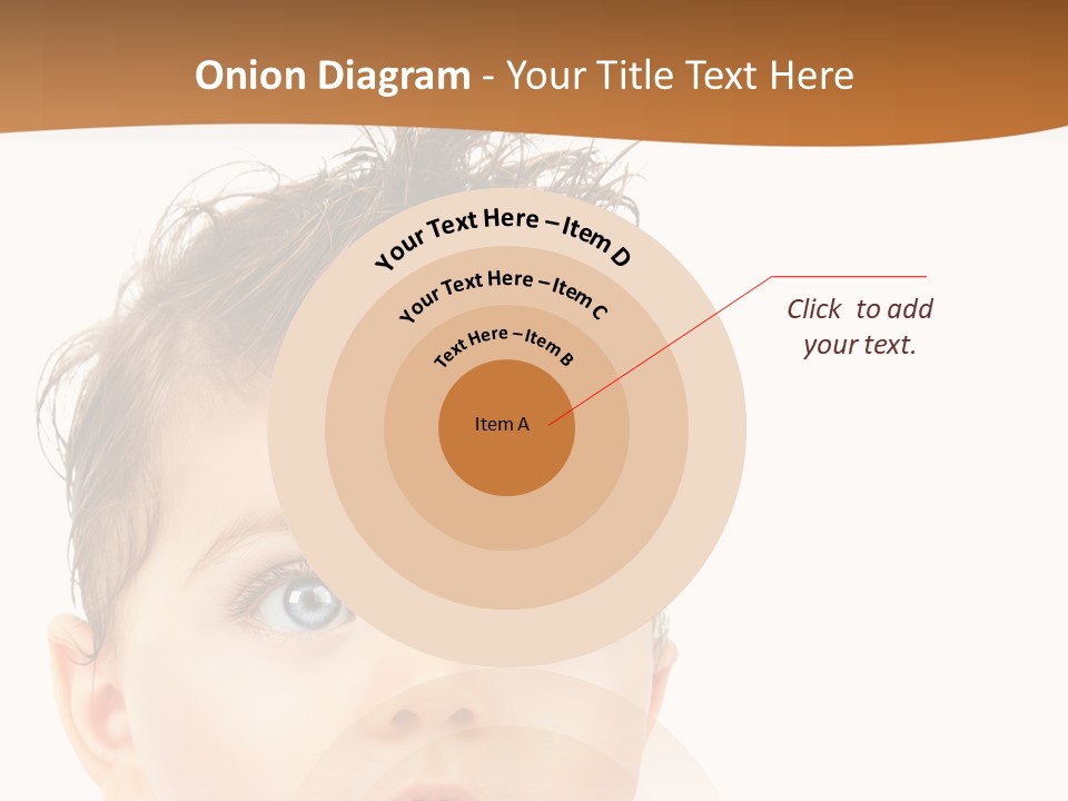 Expression Boy Beautiful PowerPoint Template