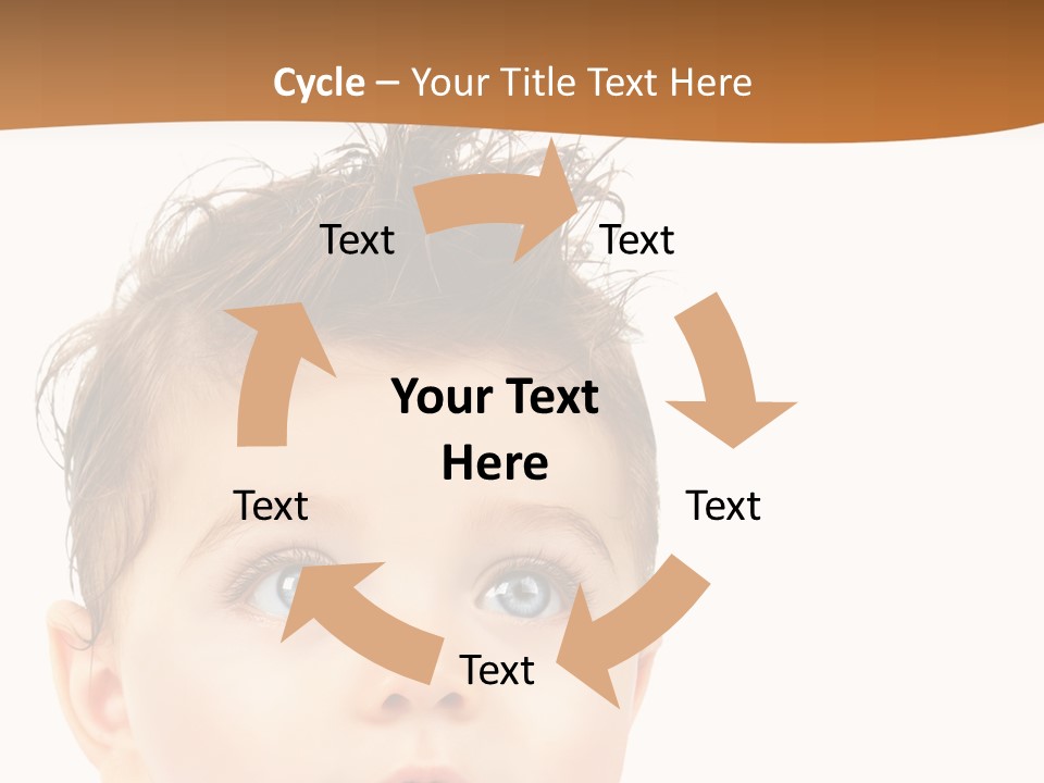 Expression Boy Beautiful PowerPoint Template