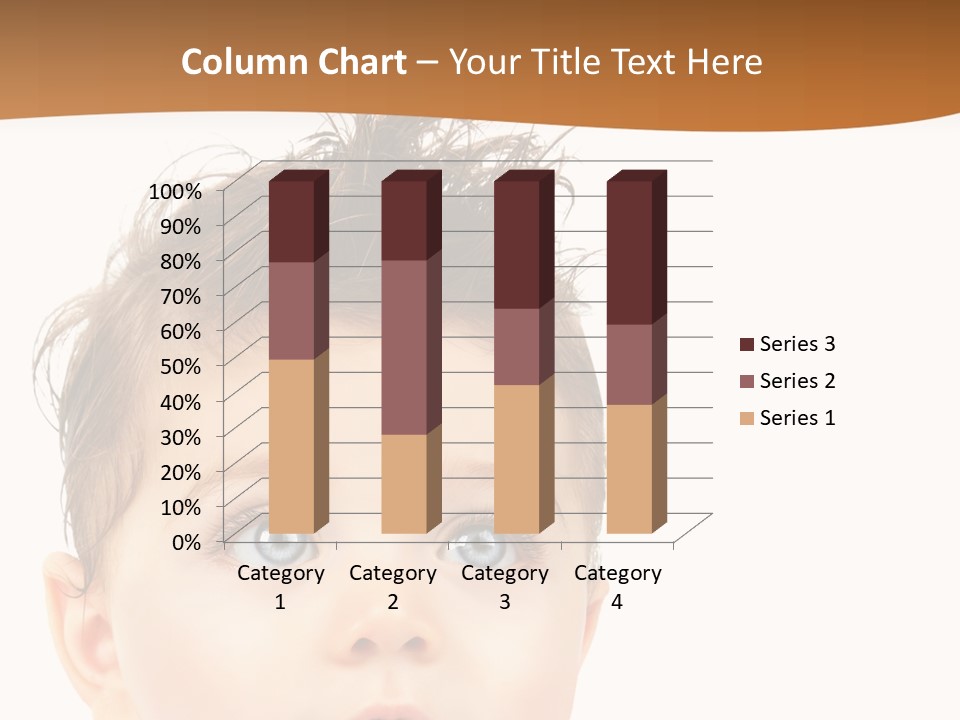 Expression Boy Beautiful PowerPoint Template