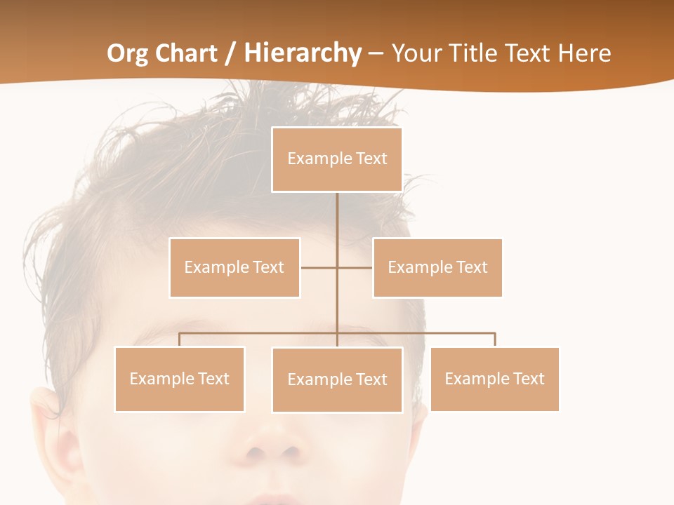 Expression Boy Beautiful PowerPoint Template