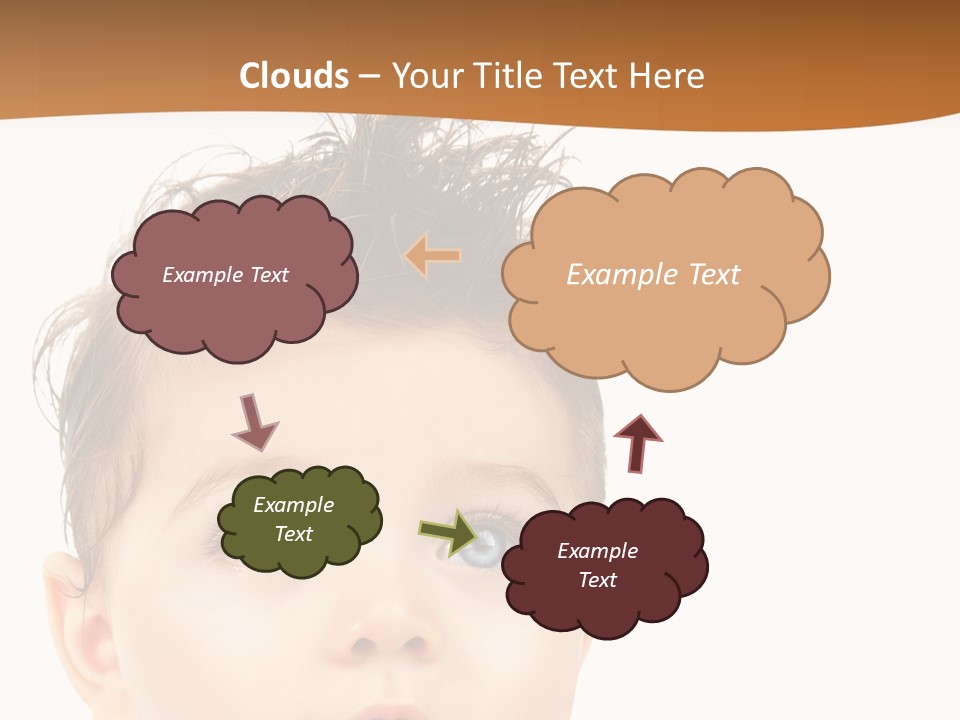Expression Boy Beautiful PowerPoint Template