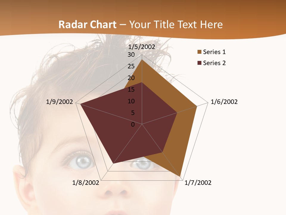 Expression Boy Beautiful PowerPoint Template