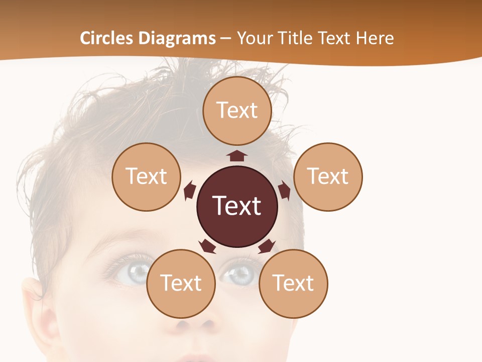 Expression Boy Beautiful PowerPoint Template