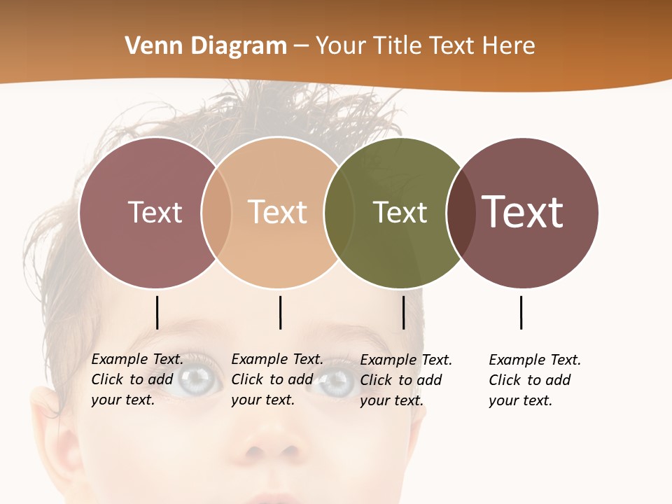 Expression Boy Beautiful PowerPoint Template