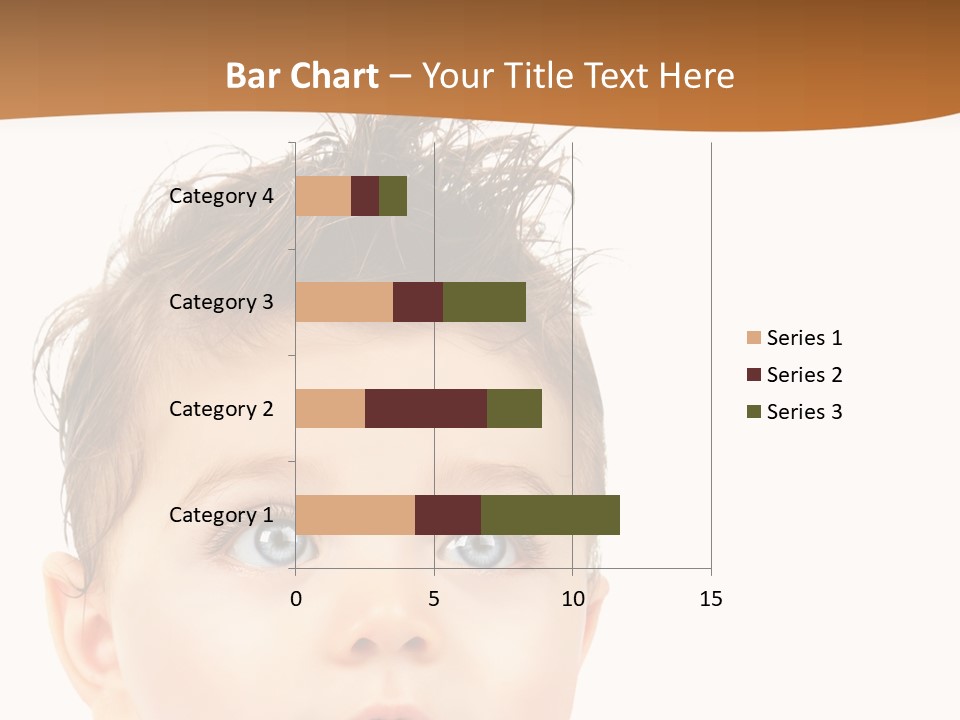 Expression Boy Beautiful PowerPoint Template