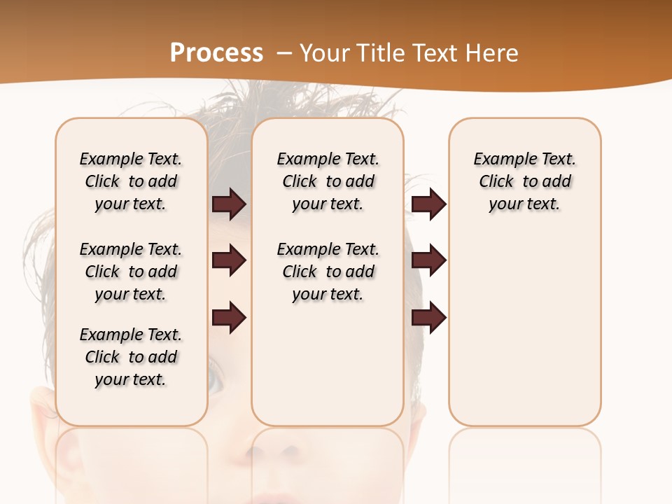 Expression Boy Beautiful PowerPoint Template