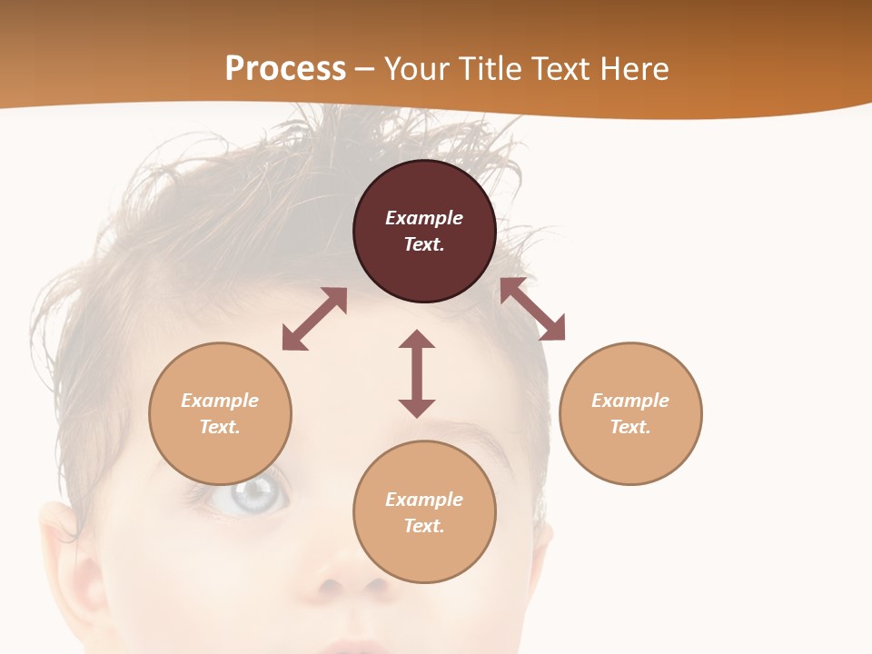 Expression Boy Beautiful PowerPoint Template