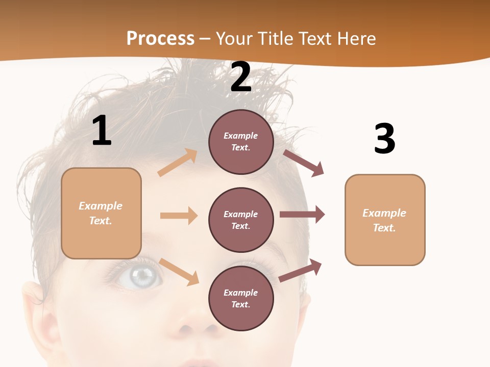 Expression Boy Beautiful PowerPoint Template