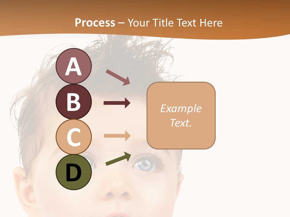 Expression Boy Beautiful PowerPoint Template