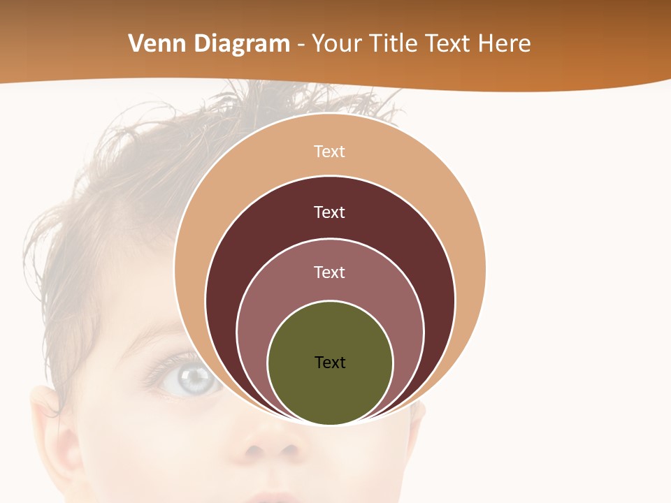Expression Boy Beautiful PowerPoint Template