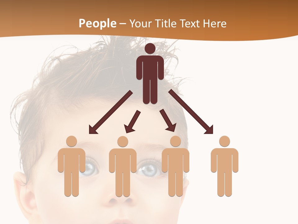 Expression Boy Beautiful PowerPoint Template